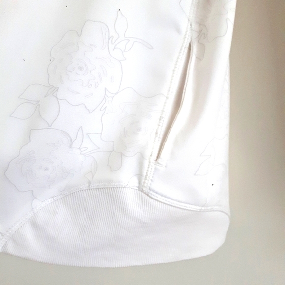 𝅺ABACUS Golf, Athletic/ Workout Jacket Top.  Like New  Size L  White - Picture 4 of 14